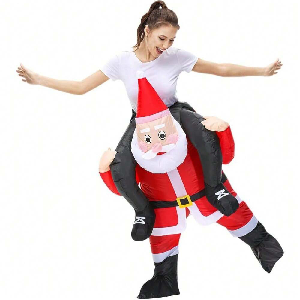 Suits - Disfraz inflable de Papá Noel para