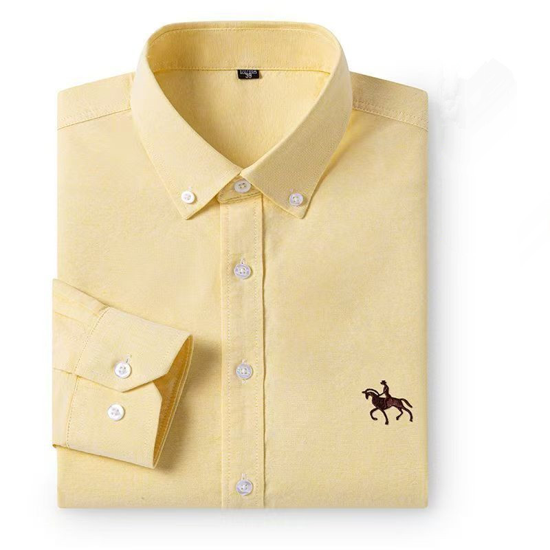 Camisas Oxford de algodón 100  - Oxford Cotton Casual Shirt Business reseña y precio