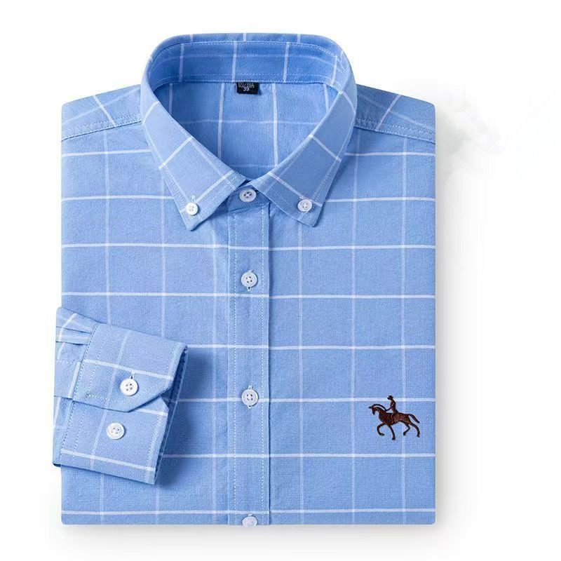 Camisas Oxford de algodón 100  - Oxford Cotton Casual Shirt Business reseña y precio